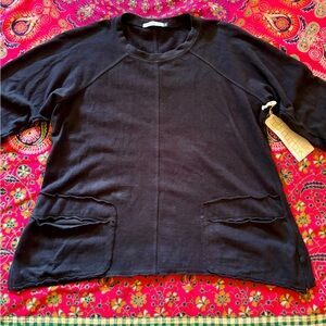 Hemp Pullover Top sz Med